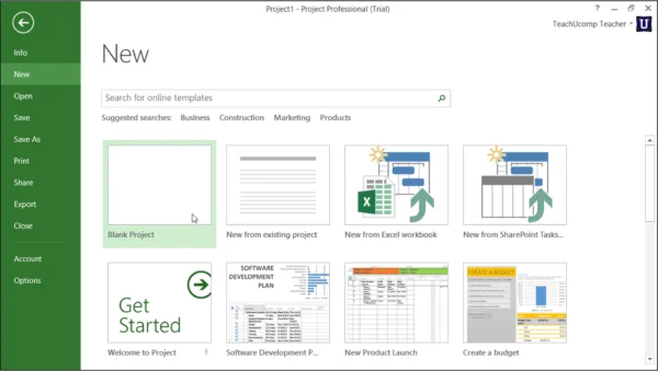 blog 8 7 2015 CreateNewProjectsInMicrosoftProject 6f6068be bb3c 4a8e a88c aa01d26bb144